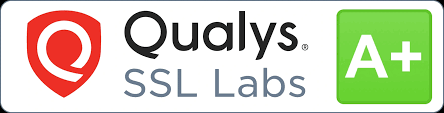 Qualys SSL Labs A+ Logo